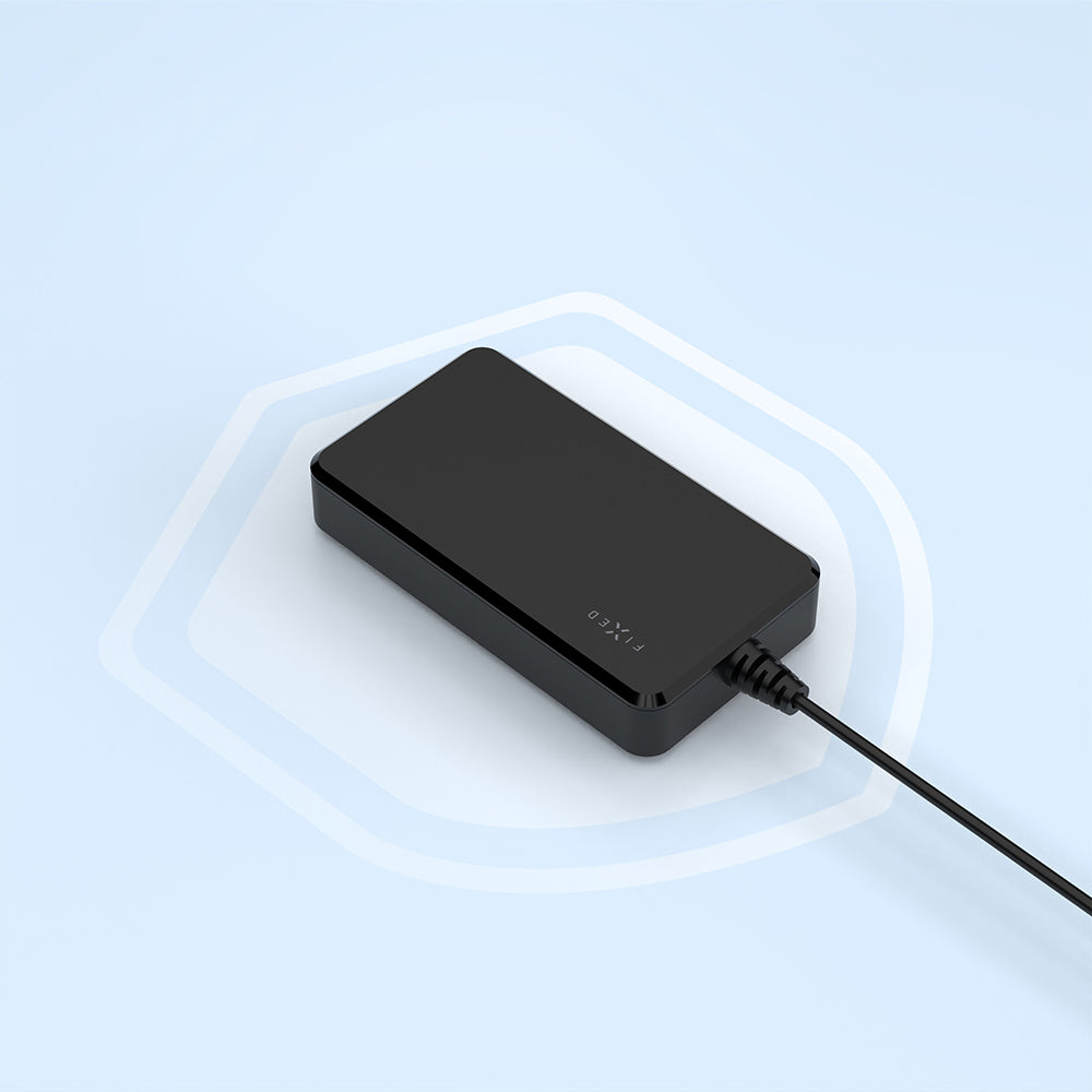 Netzladegerät GaN 100W mit USB-C PD 3.0, Fixed Power Adapter, für Laptop und andere Geräte, Schwarz