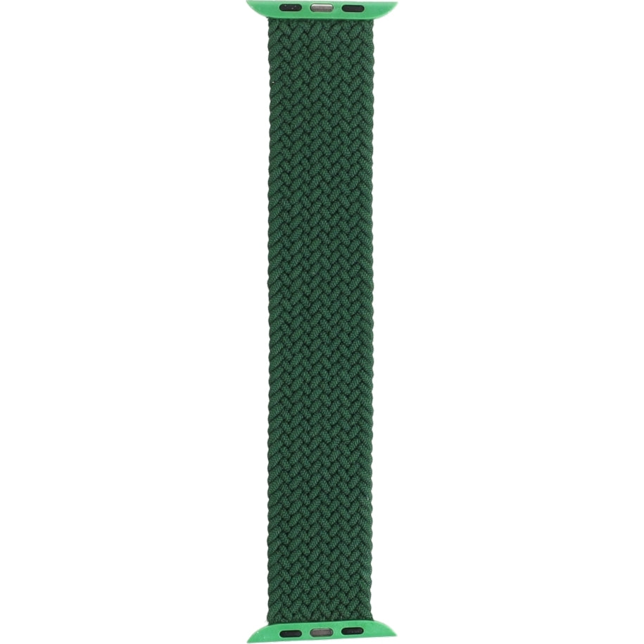 Armband für Apple Watch 38/40/41/42 mm, Zagg Gear4 Braided Watch Band, Größe M, Grün (3/3)