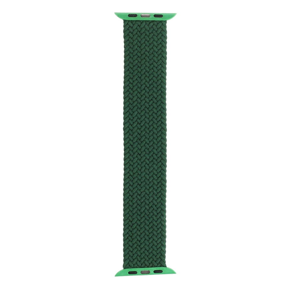 Armband für Apple Watch 44/45/46/49 mm, Zagg Gear4 Braided Watch Band, Größe S, Grün (3/4)