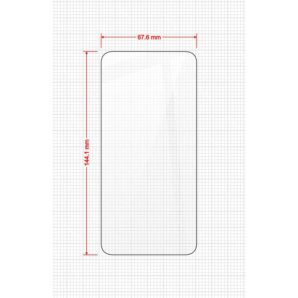 Bildschirmglas für Galaxy S24, Grizz HybridGlass Easy mit Applikator, 2 Stück