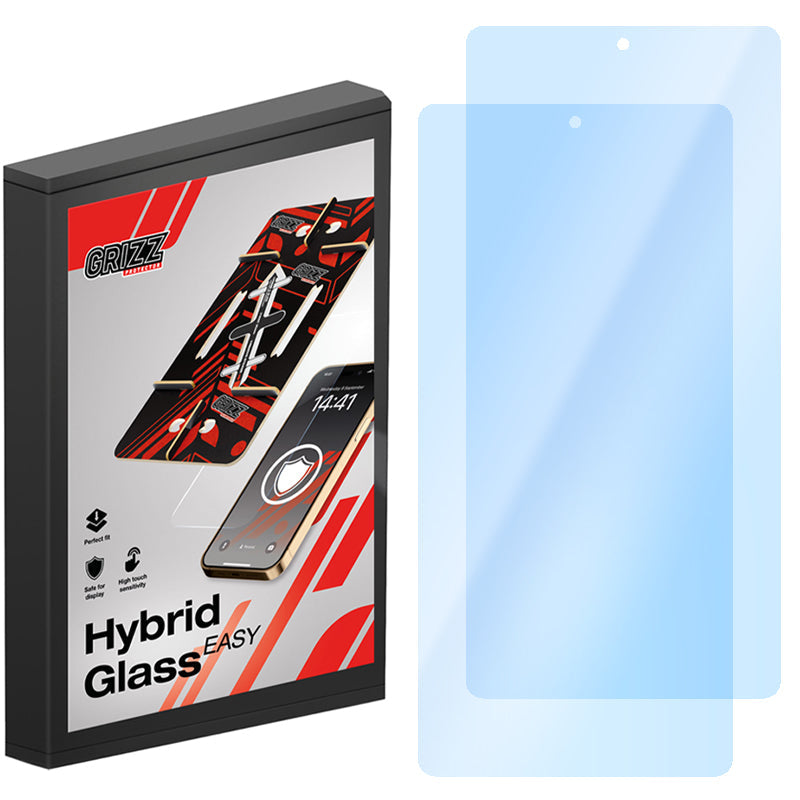 Bildschirmglas für Galaxy S25 Ultra, Grizz HybridGlass Easy mit Applikator, 2 Stück