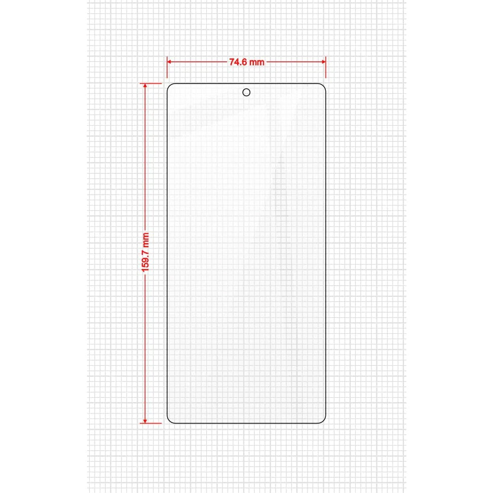 Bildschirmglas für Galaxy S25 Ultra, Grizz HybridGlass Easy mit Applikator, 2 Stück