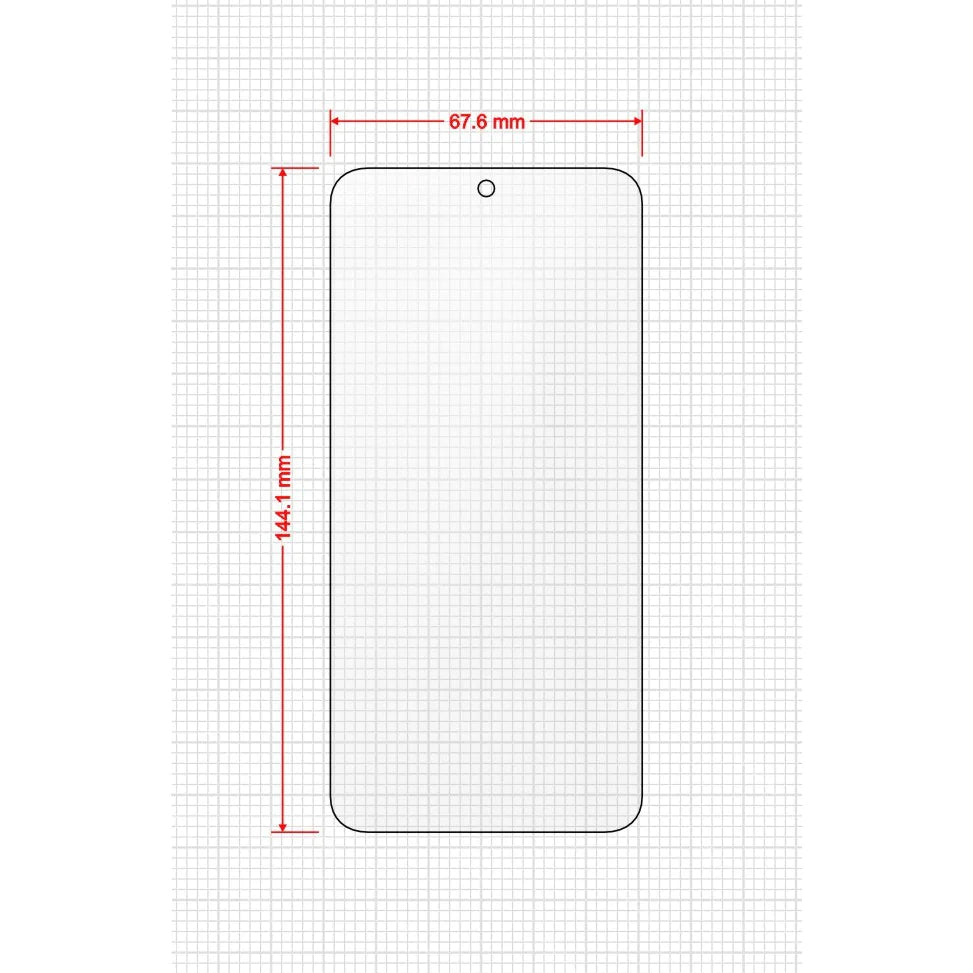 Matte Bildschirmfolie für Galaxy S24, Grizz MatteScreen Easy mit Applikator, 2 Stück