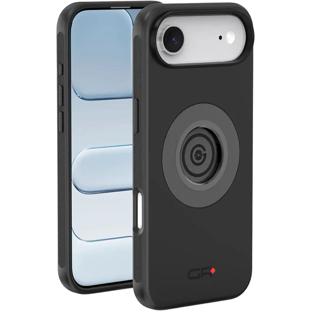 Handyhülle für iPhone Air mit Quick-Release-System und MagSafe, GRXPLORE GR-M66, Schwarz