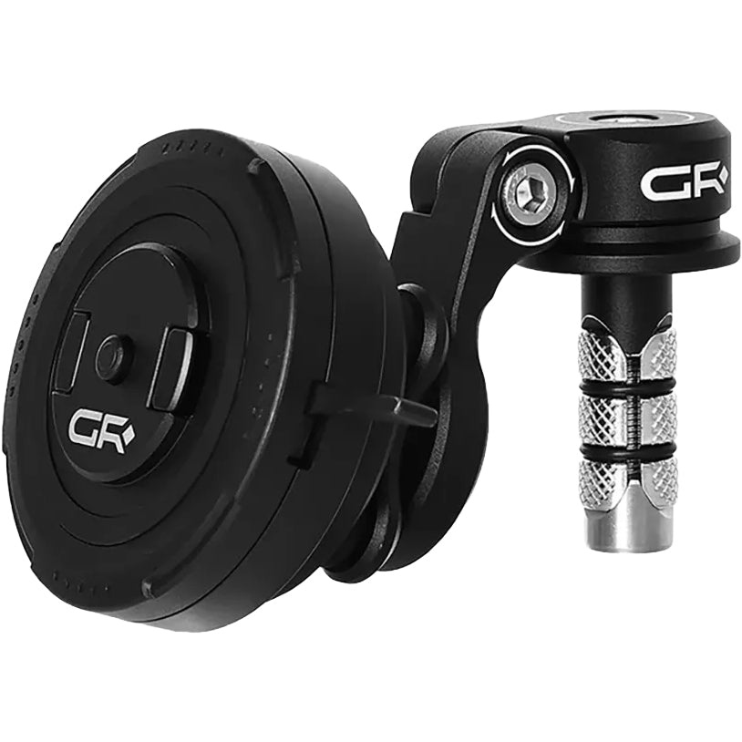 Fahrrad und Motorradhalterung für Smartphone für die Gabel, GRXPLORE GR-MT7, für Quick Mount, Schwarz