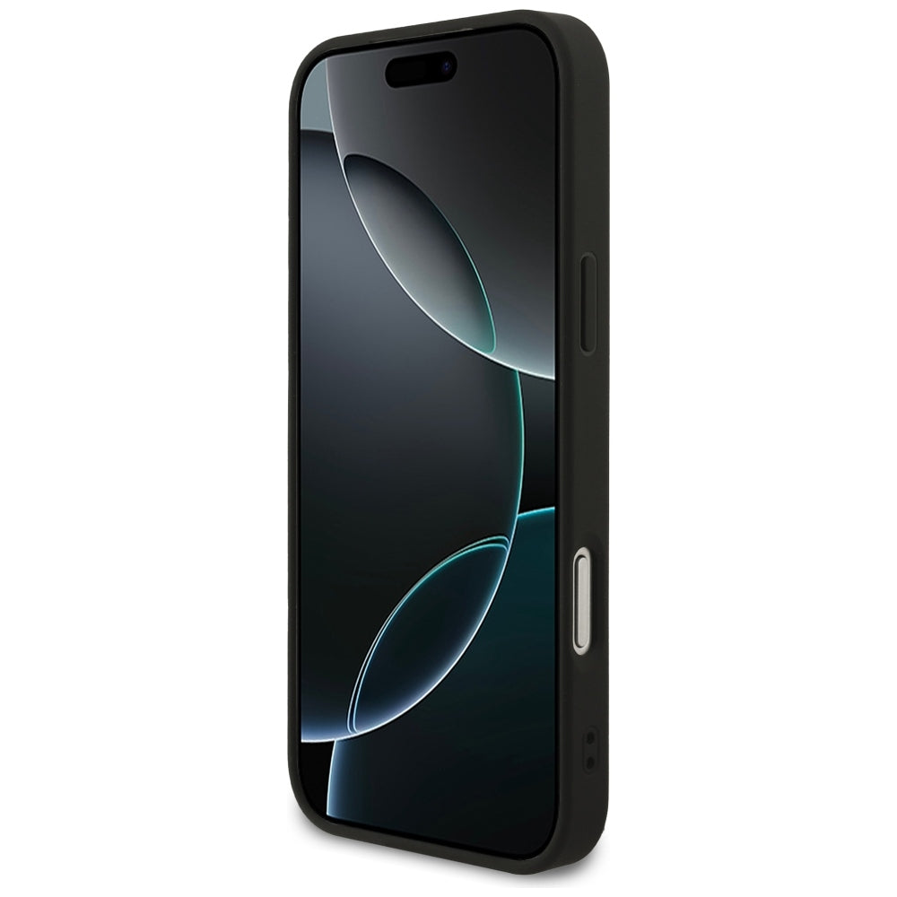 Handyhülle Guess 4G Small Classic Logo für iPhone 18 Pro Max / 17 Pro Max mit MagSafe, Schwarz