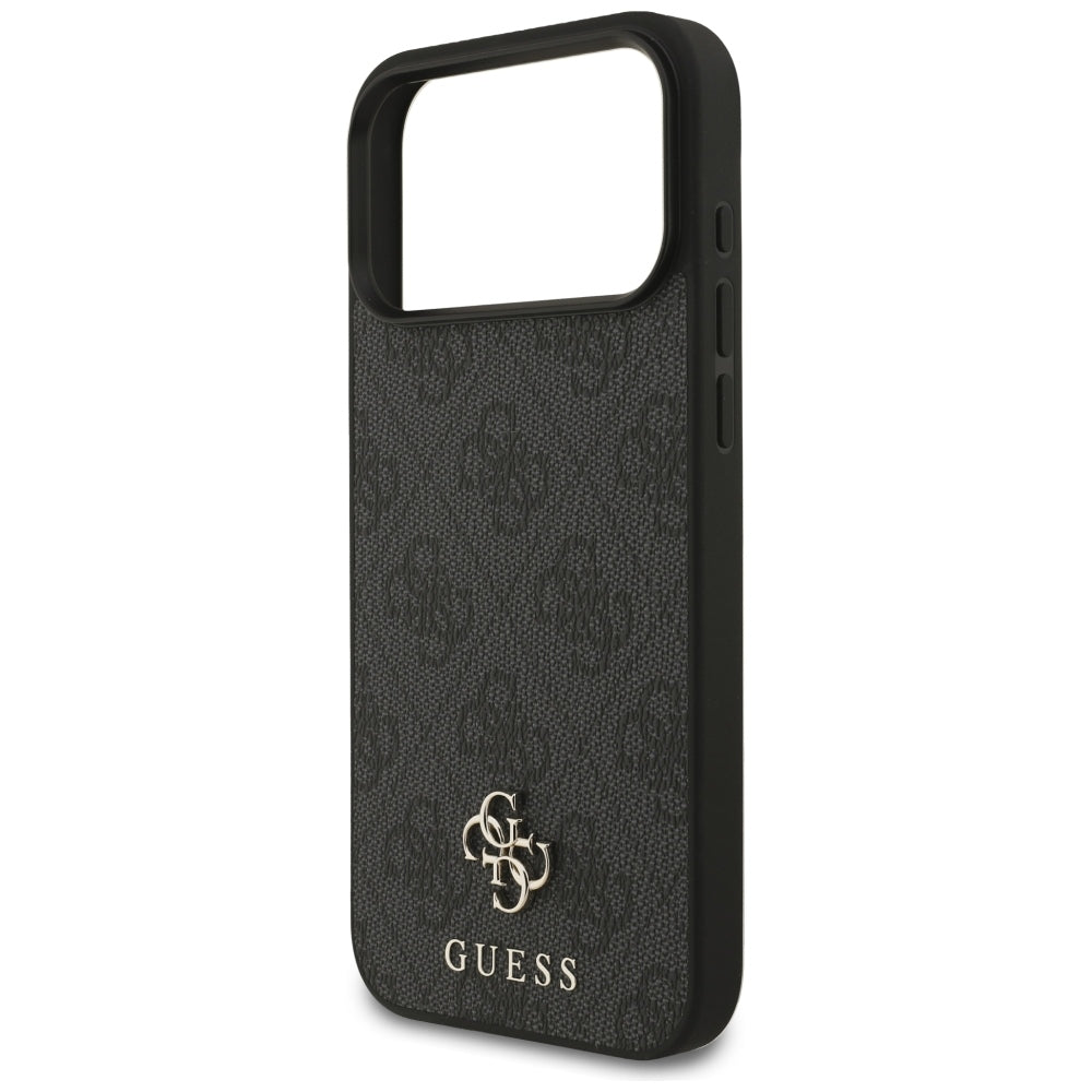 Handyhülle Guess 4G Small Classic Logo für iPhone 18 Pro Max / 17 Pro Max mit MagSafe, Schwarz