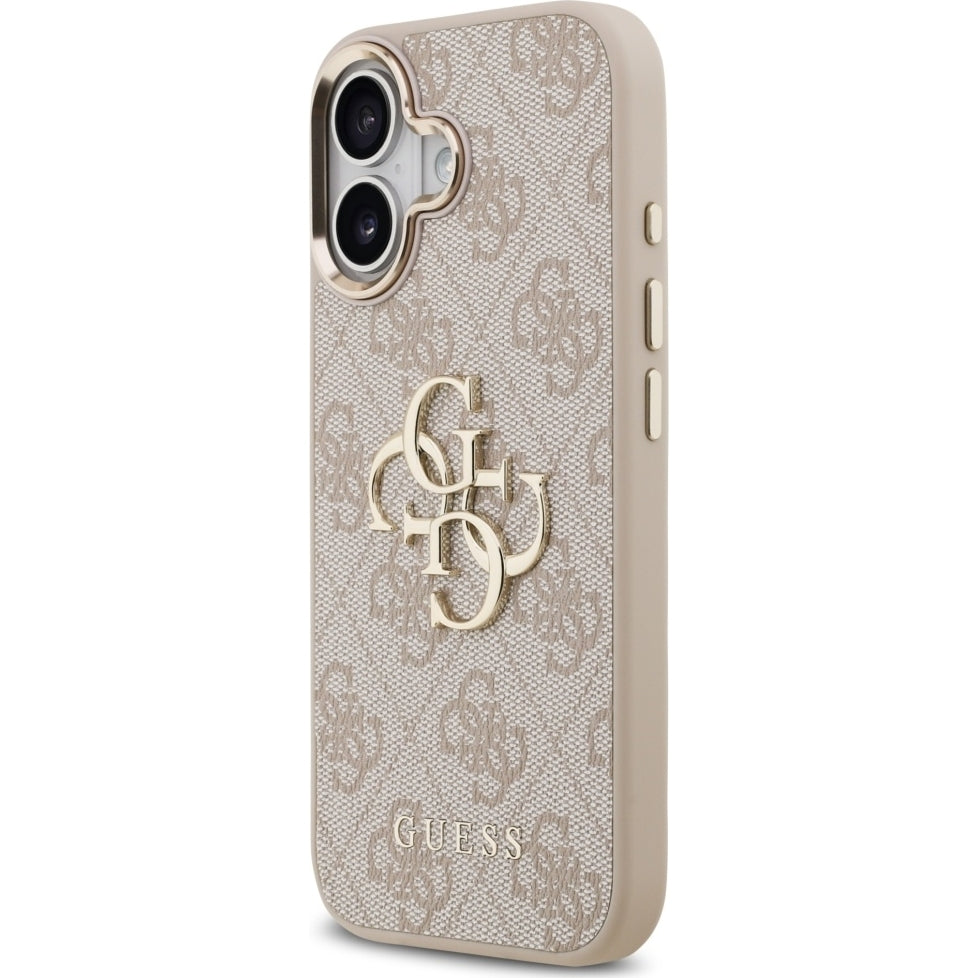 Handyhülle für iPhone 17, Guess Hardcase 4G Big 4G Classic Logo, Rosa