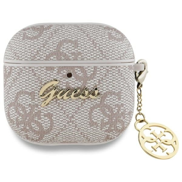 Schutzhülle Guess 4G Charm Collection Case für AirPods 4, Rosa