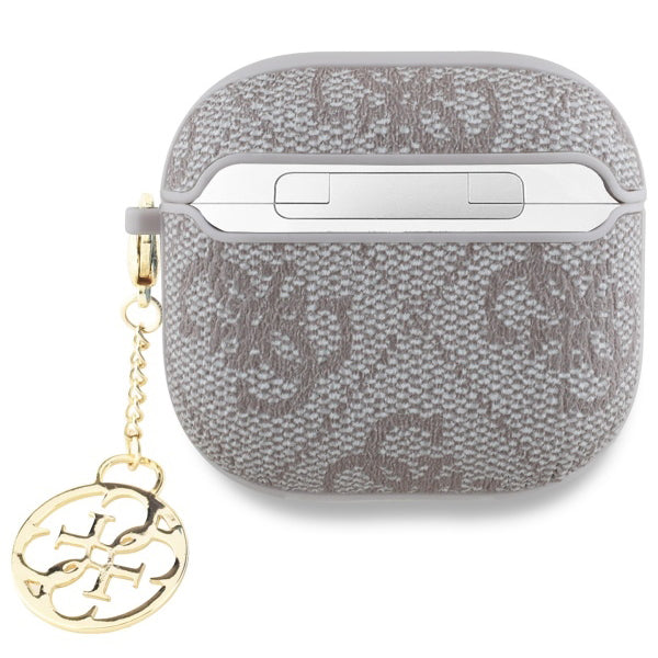 Schutzhülle Guess 4G Charm Collection Case für AirPods 4, Rosa