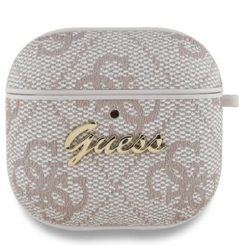 Schutzhülle Guess 4G Charm Collection Case für AirPods 4, Rosa