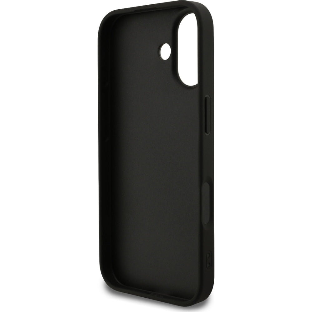 Handyhülle für iPhone 17, Guess Hardcase 4G Classic, Schwarz