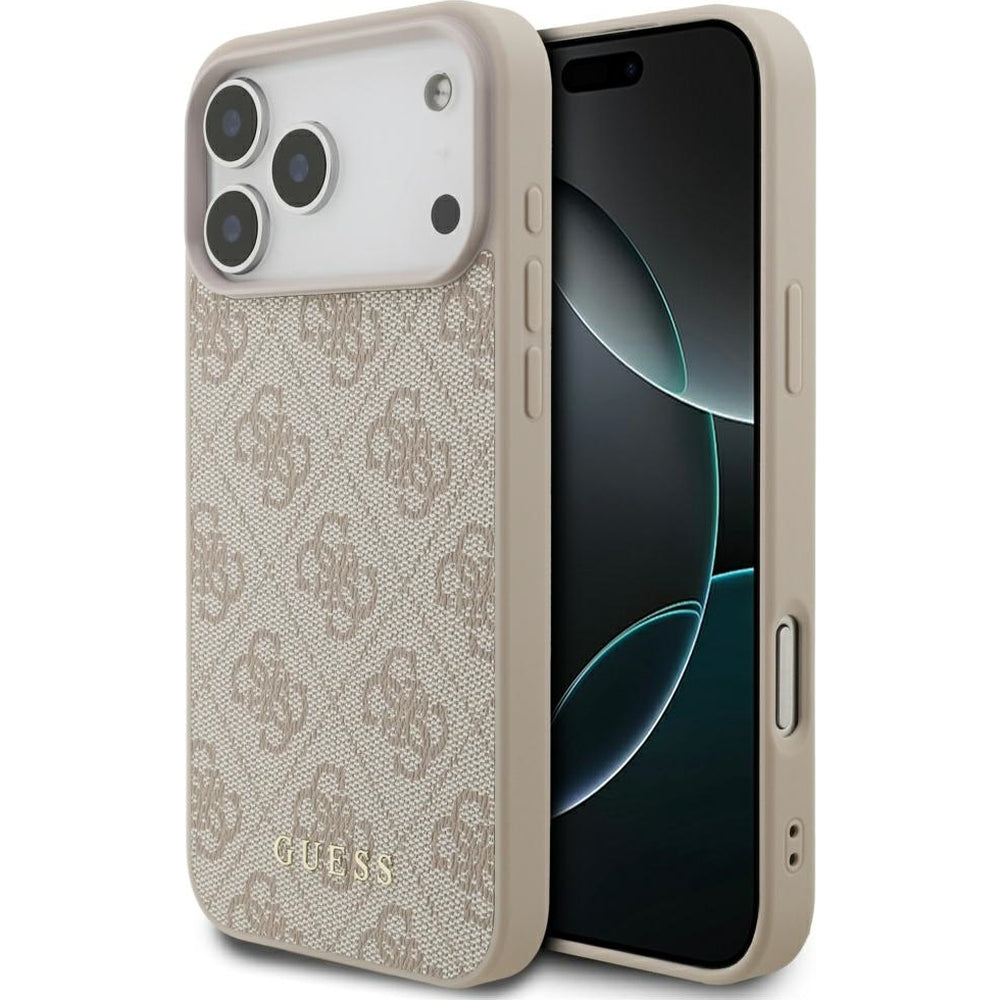 Handyhülle für iPhone 18 Pro Max / 17 Pro Max, Guess Hardcase 4G Classic, Rosa