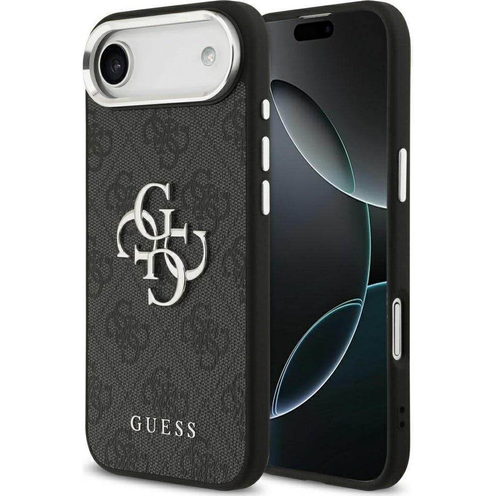 Handyhülle für iPhone Air, Guess Hardcase 4G Big 4G Classic Logo, Schwarz