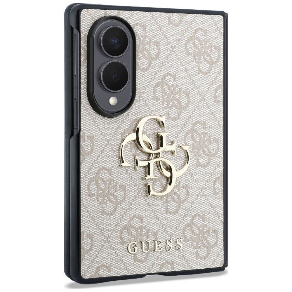 Handyhülle Guess Hardcase 4G Big Metal Logo für Galaxy Z Fold8, Rosa