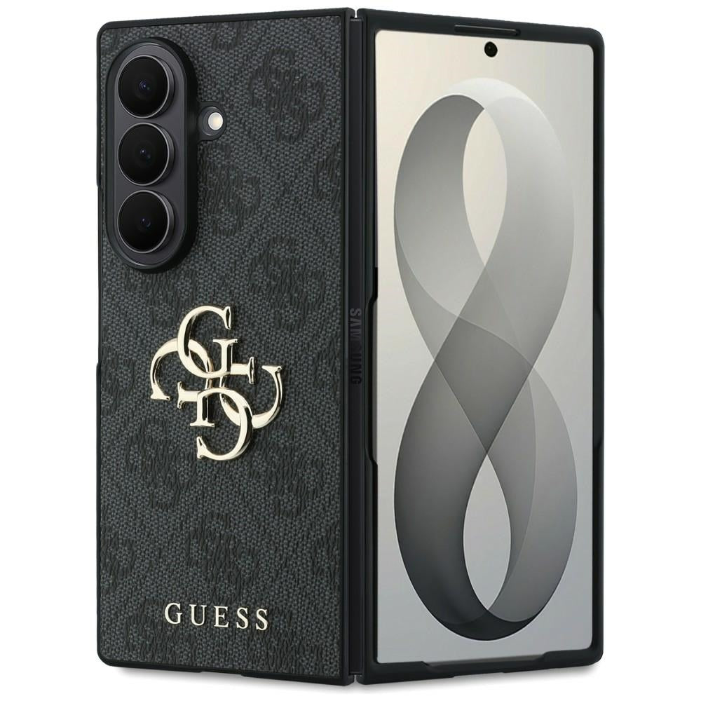 Handyhülle Guess Hardcase 4G Big Metal Logo für Galaxy Z Fold8 Ultra, Schwarz
