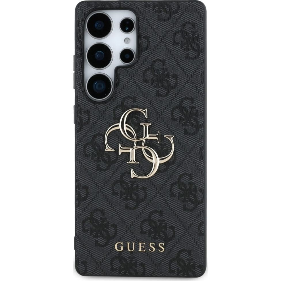 Handyhülle für Galaxy S25 Ultra, Guess Hardcase 4G Big Metal Logo, Schwarz