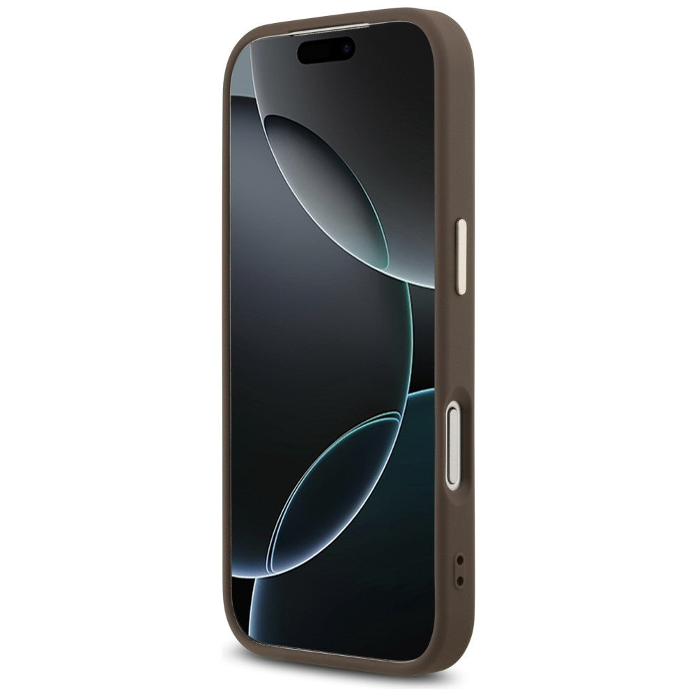 Handyhülle Guess 4G Classic Logo für iPhone 18 Pro Max / 17 Pro Max, Braun