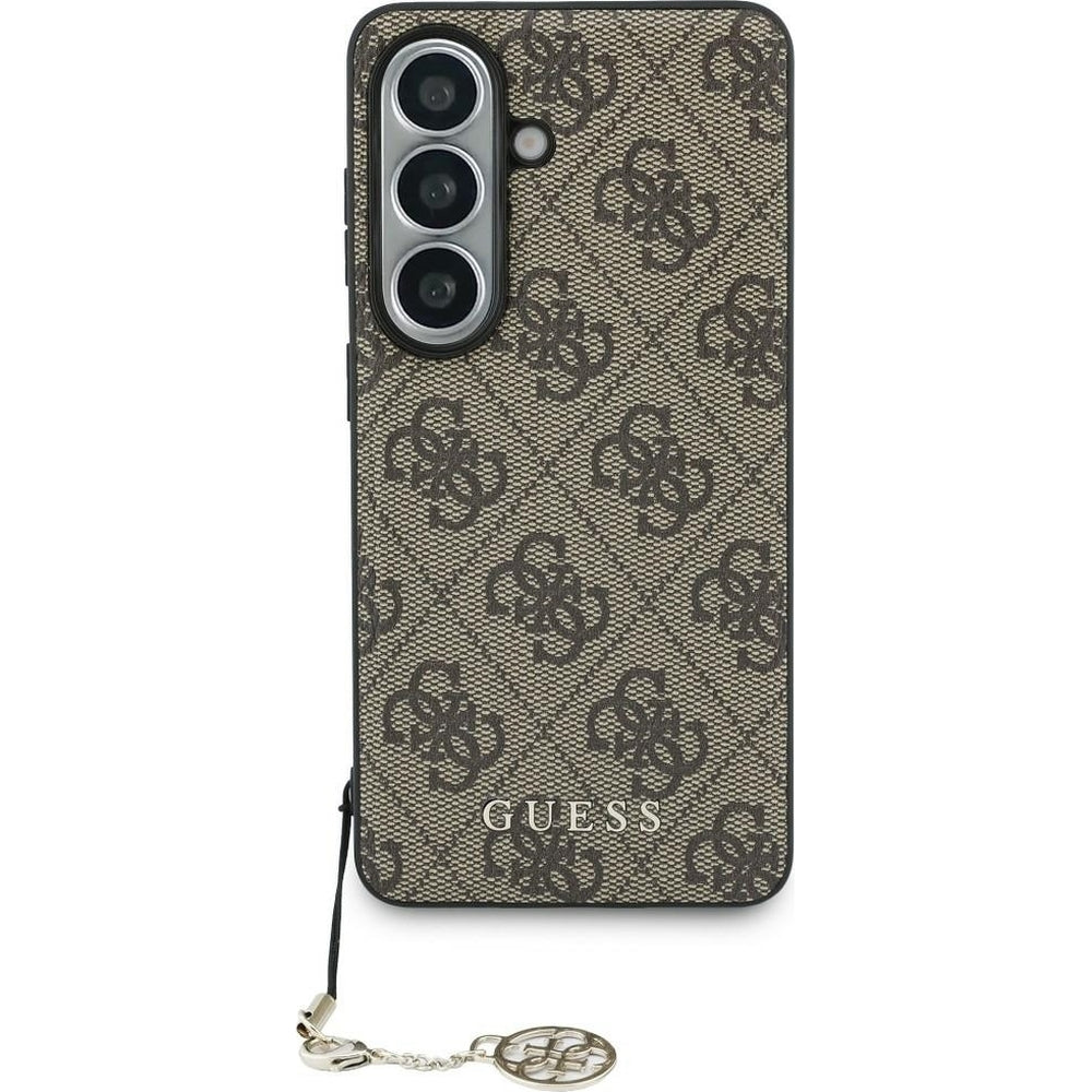 Handyhülle für Galaxy S26, Guess Charms Collection MagSafe, Braun