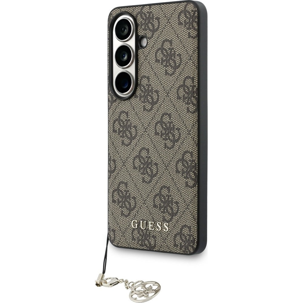 Handyhülle für Galaxy S26, Guess Charms Collection MagSafe, Braun