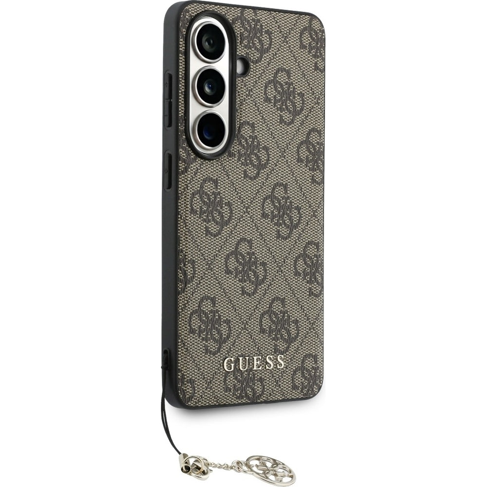 Handyhülle für Galaxy S26, Guess Charms Collection MagSafe, Braun