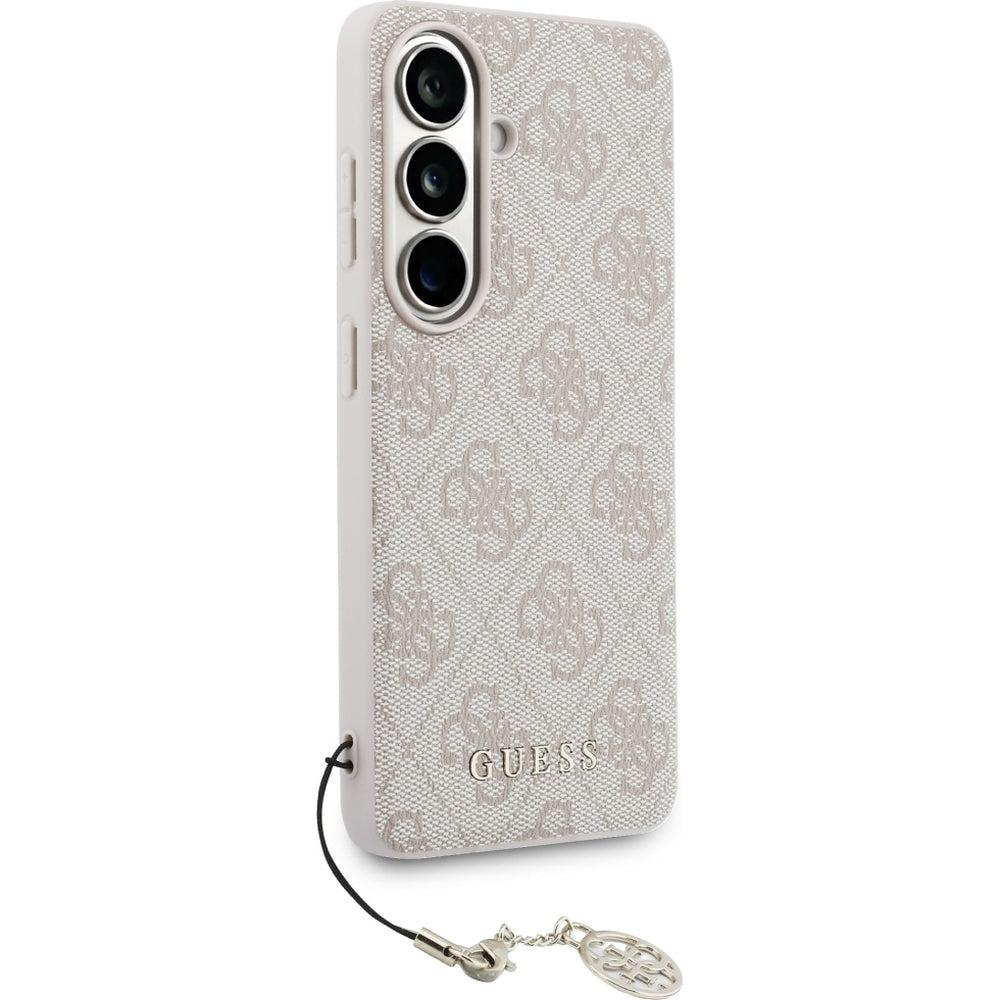 Handyhülle für Galaxy S26, Guess Charms Collection MagSafe, Rosa