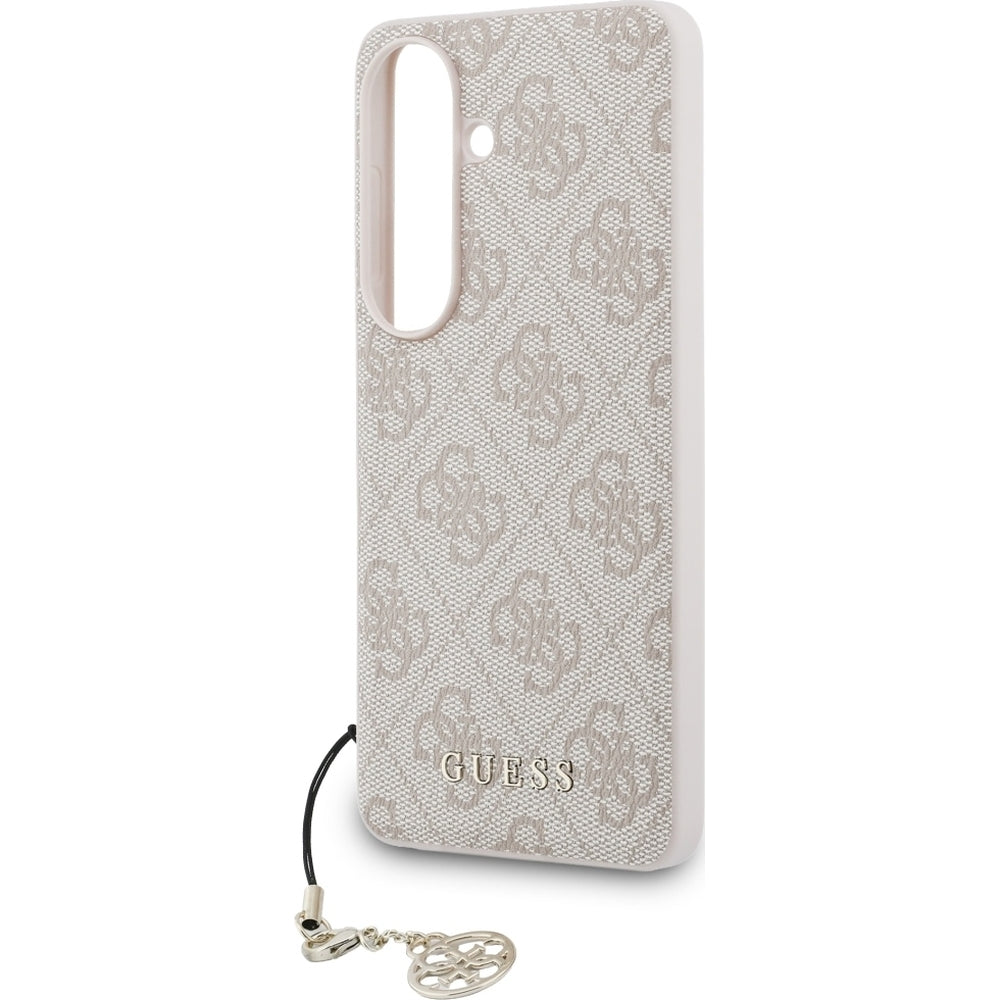 Handyhülle für Galaxy S26, Guess Charms Collection MagSafe, Rosa