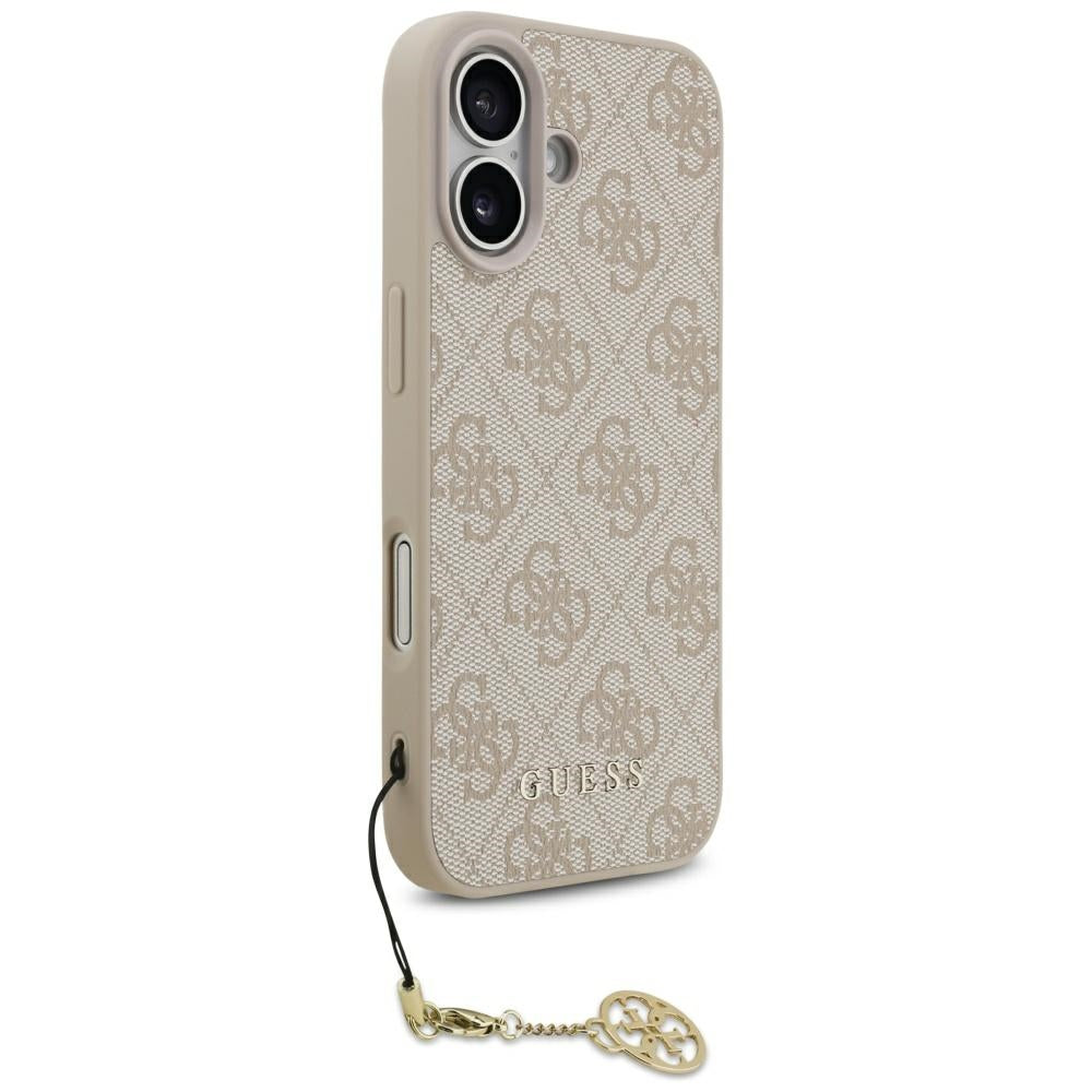 Handyhülle für iPhone 17, Guess 4G Charms Collection, Rosa