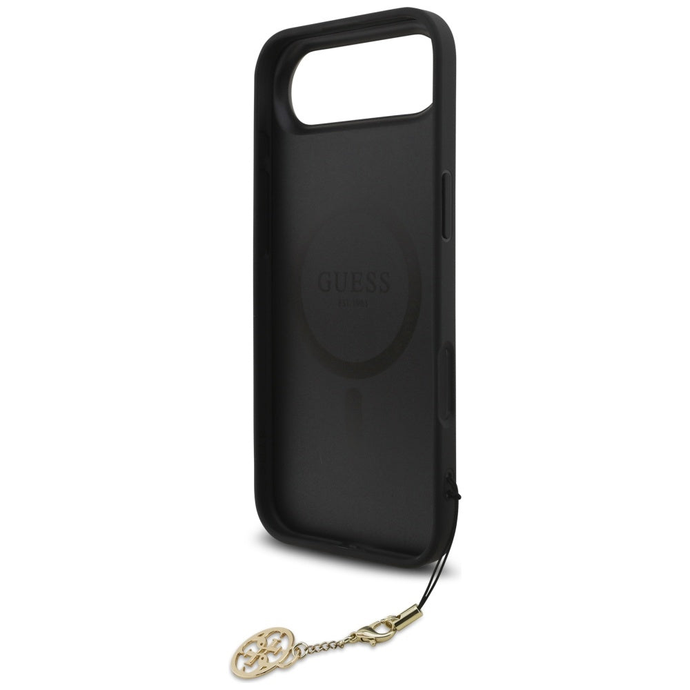 Handyhülle für iPhone Air, Guess 4G Charms Collection, Schwarz