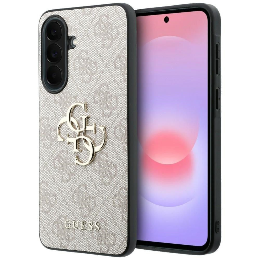 Handyhülle für Galaxy A37 5G, Guess Hardcase Leather, Rosa
