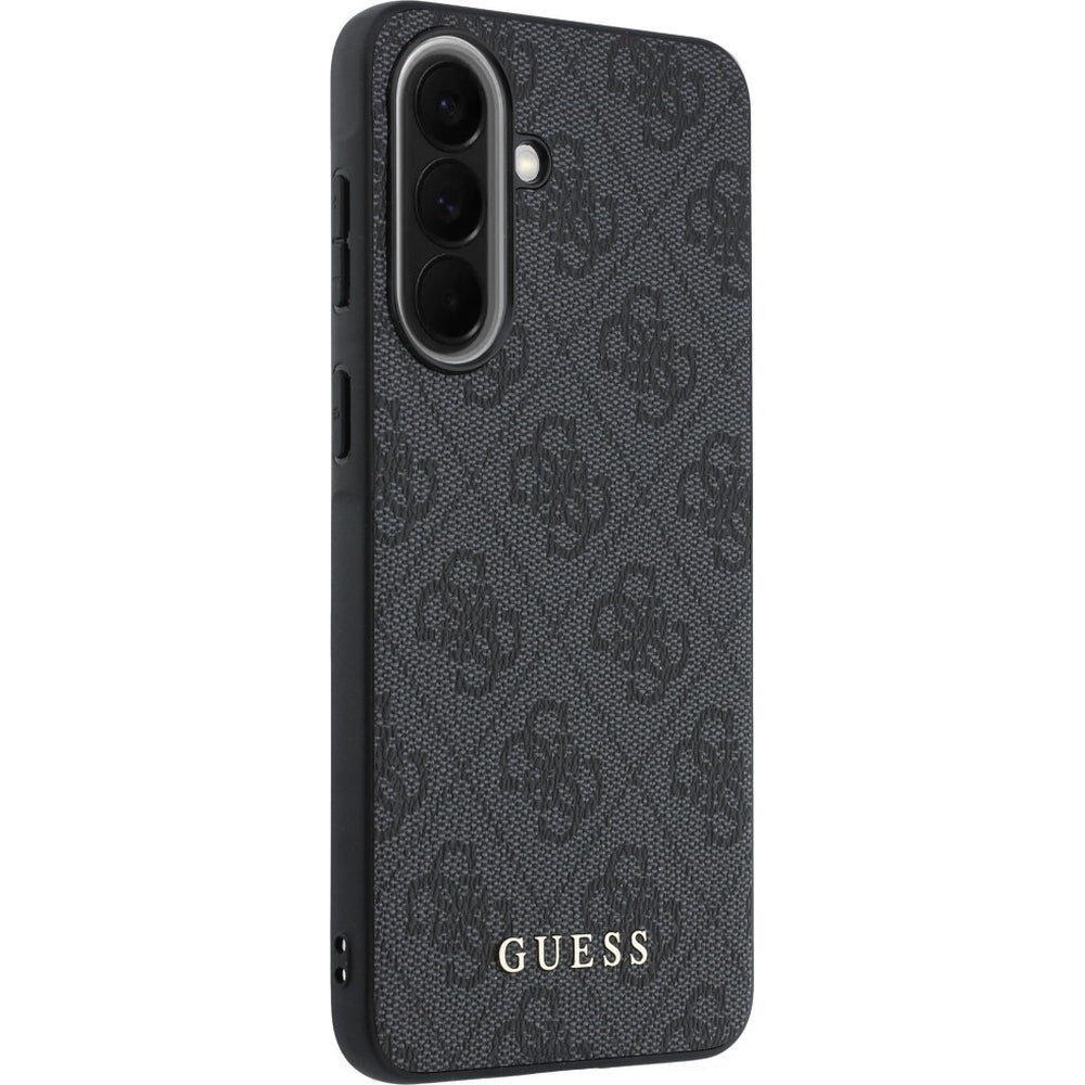 Handyhülle für Galaxy A37 5G, Guess Charms Collection, Schwarz mit goldenem Anhänger