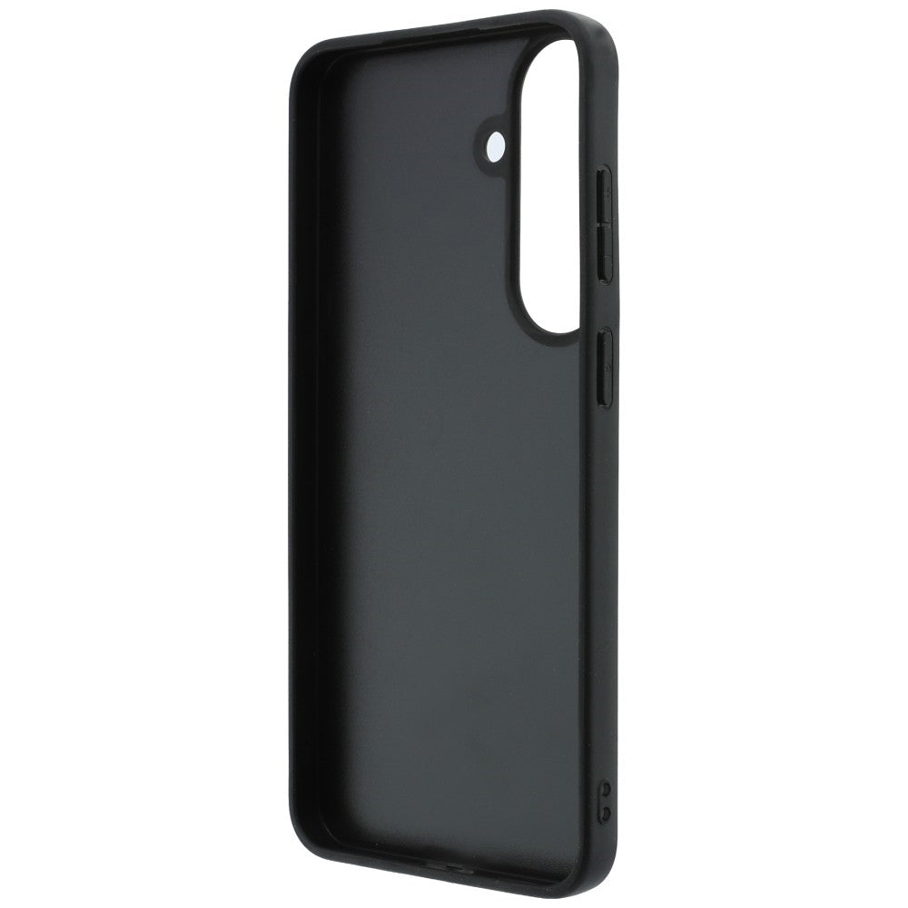 Handyhülle für Galaxy S26 FE, Guess Leather 4G Metal Logo, Braun