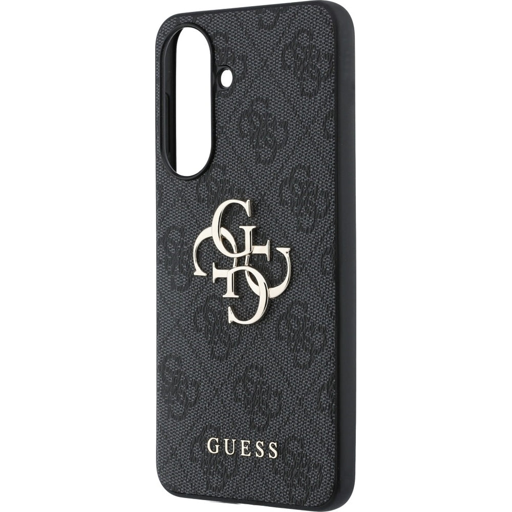 Handyhülle für Galaxy A37 5G, Guess Hardcase Leather, Schwarz
