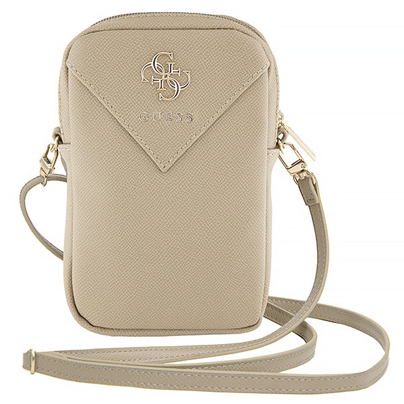 Guess Universaltasche / Schuber 18,5 x 13 cm, Beige