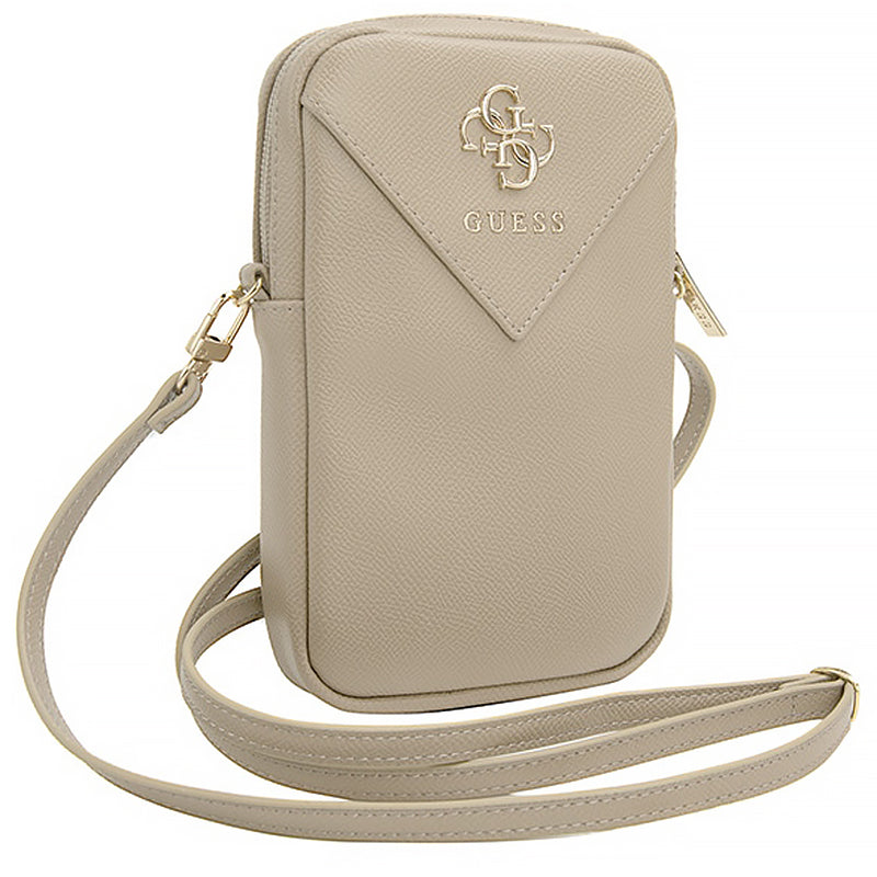 Guess Universaltasche / Schuber 18,5 x 13 cm, Beige