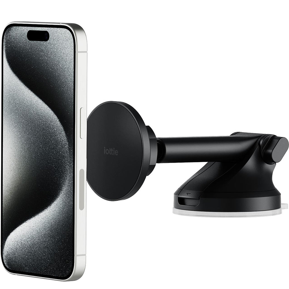 Magnetische Autohalterung für Windschutzscheibe / Armaturenbrett, iOttie iTap 3, für MagSafe, Schwarz