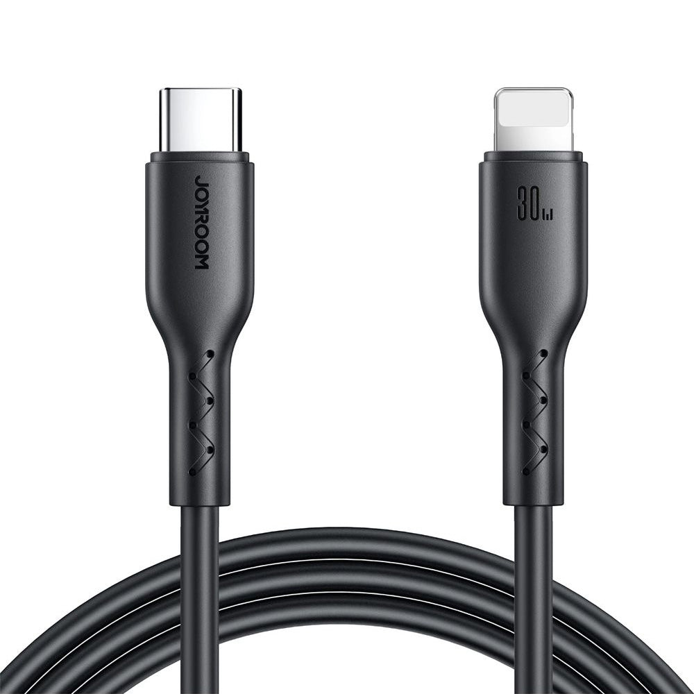 Ladekabel / Datenkabel USB-C zu Lightning, Joyroom Flash-Charge, 30W PD, 1m, Schwarz
