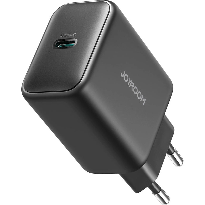 GaN-Ladegerät, Joyroom JR-TCG13, 1x USB-C 45W PD 3.0/QC 3.0, Schwarz