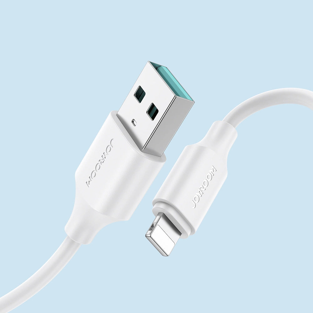Ladekabel / Datenkabel USB-A zu Lightning, Joyroom Long-Lasting, 2.4A, 1m, Weiß