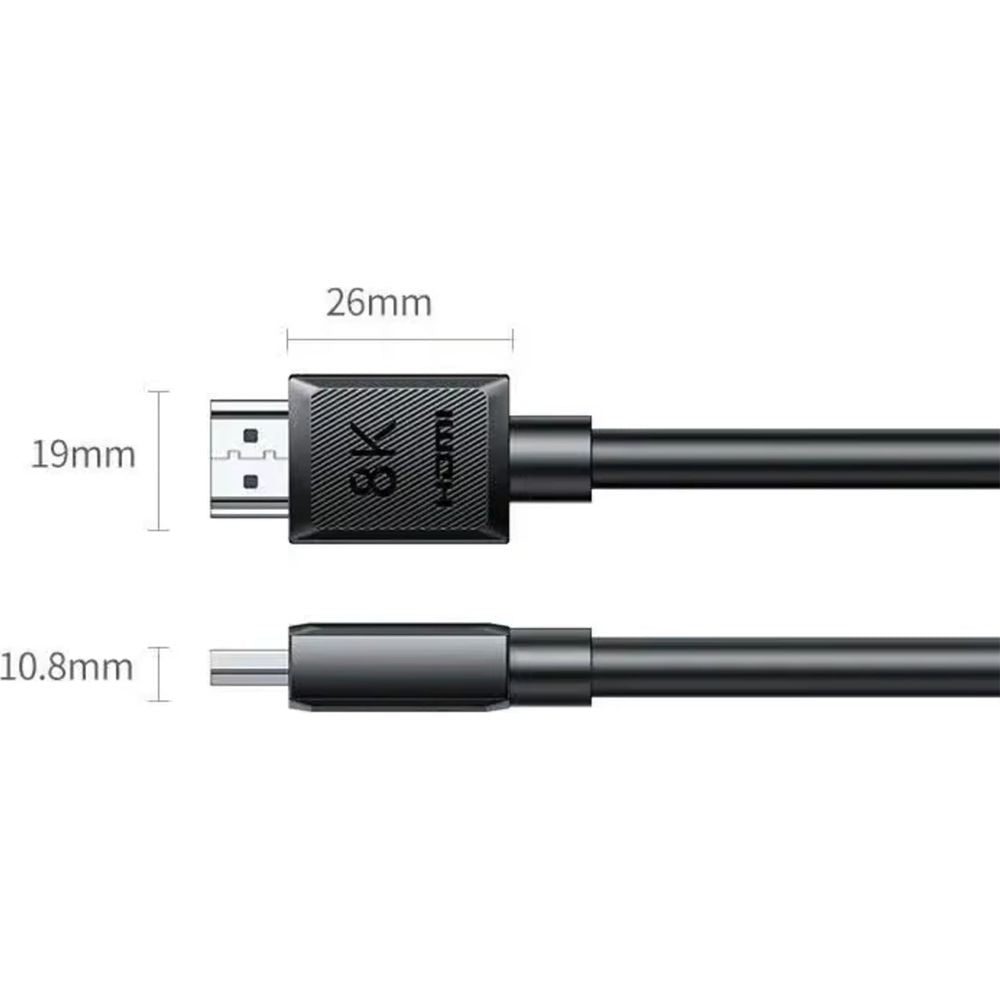 Kabel HDMI 2.1, 8K / 60Hz, Ugreen HD175, 5 m, Schwarz