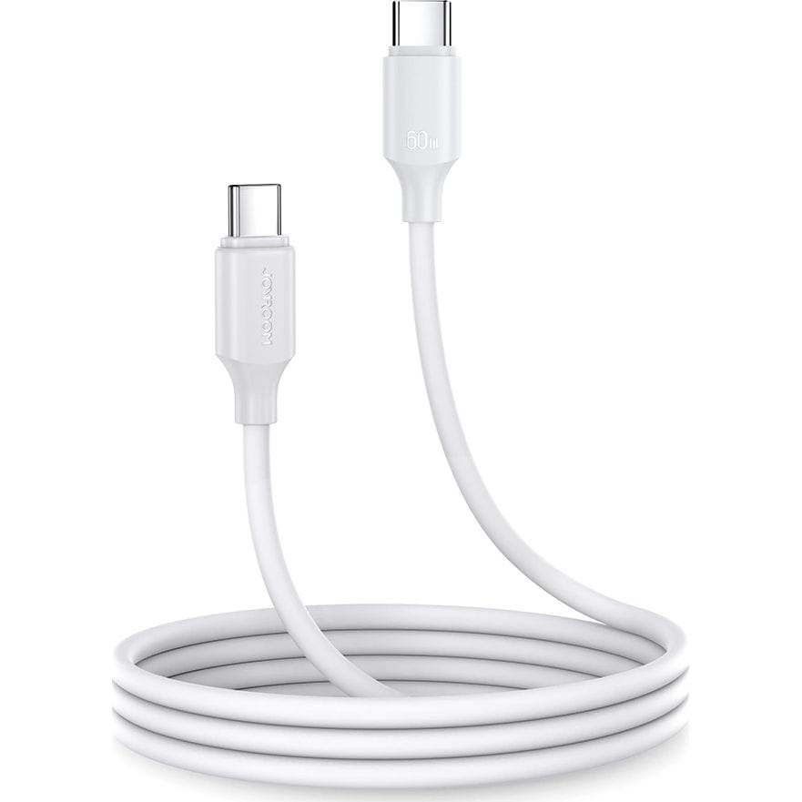Ladekabel / Datenkabel USB-C zu USB-C, Joyroom Long Lasting Fast Charging, 60W/3A, 1m, Weiß