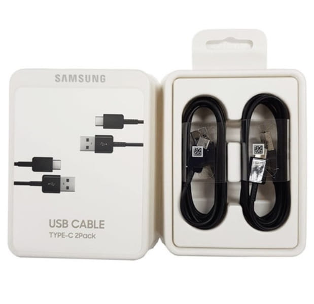 Kabel Samsung 2-Pack USB-A - USB-C 1.5m schwarz