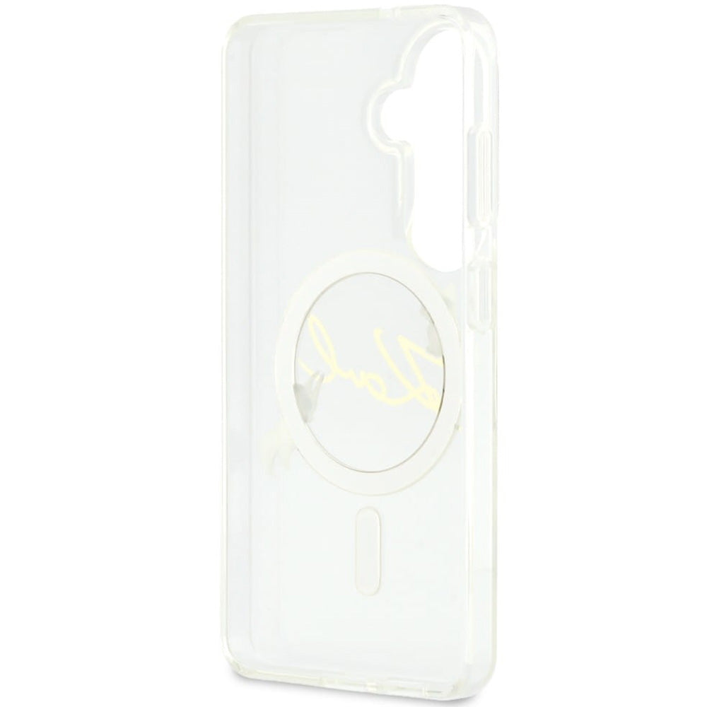 Handyhülle für Galaxy S26, Karl Lagerfeld IML Print mit MagSafe, Transparent