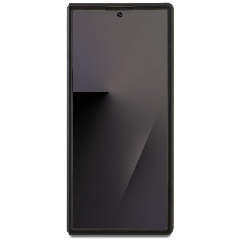 Handyhülle für Galaxy Z Fold7, Karl Lagerfeld Saffiano Karl & Choupette Pin, Schwarz