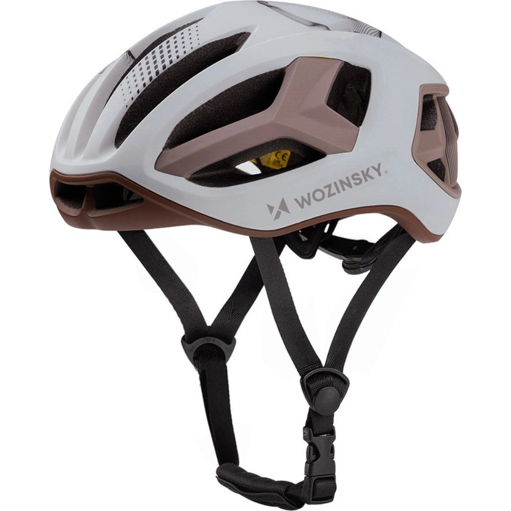 Rennradhelm MTB- Fahrradhelm Wozinsky HT-68 M, 54-58 cm, Braun