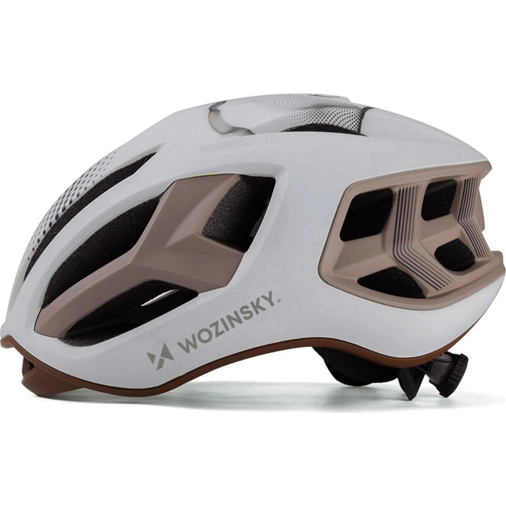 Rennradhelm MTB- Fahrradhelm Wozinsky HT-68 M, 54-58 cm, Braun