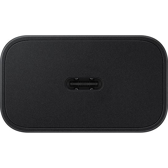 Wandladegerät Samsung Fast Charge EP-T2510XB PD 25W + USB-C Kabel, Schwarz