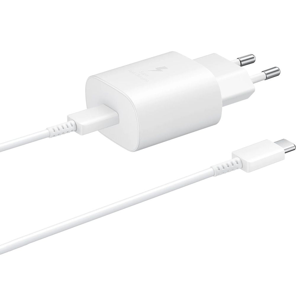 Wandladegerät Samsung Travel Adapter PD 25W, USB-C, Weiß
