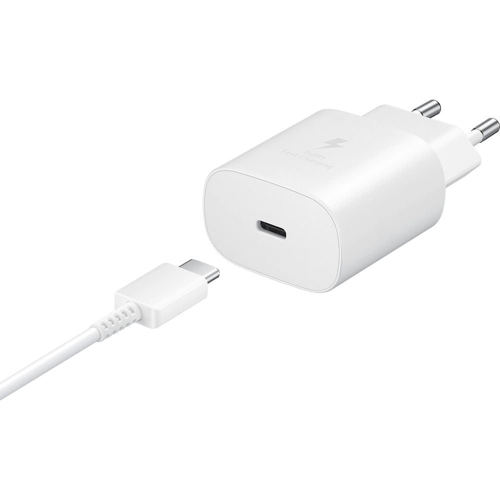 Wandladegerät Samsung Travel Adapter PD 25W, USB-C, Weiß