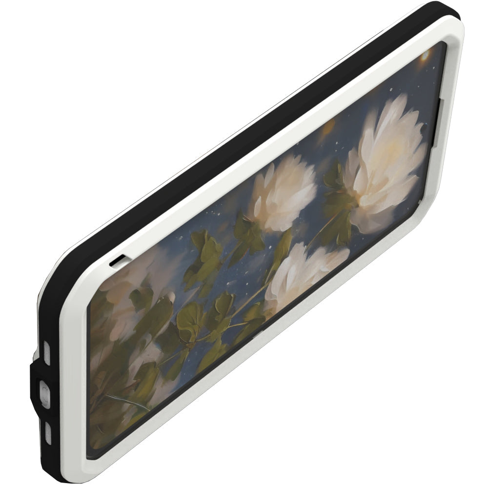 Handyhülle für Galaxy S25 Plus, Love Mei Powerful mit Glas, Weiß